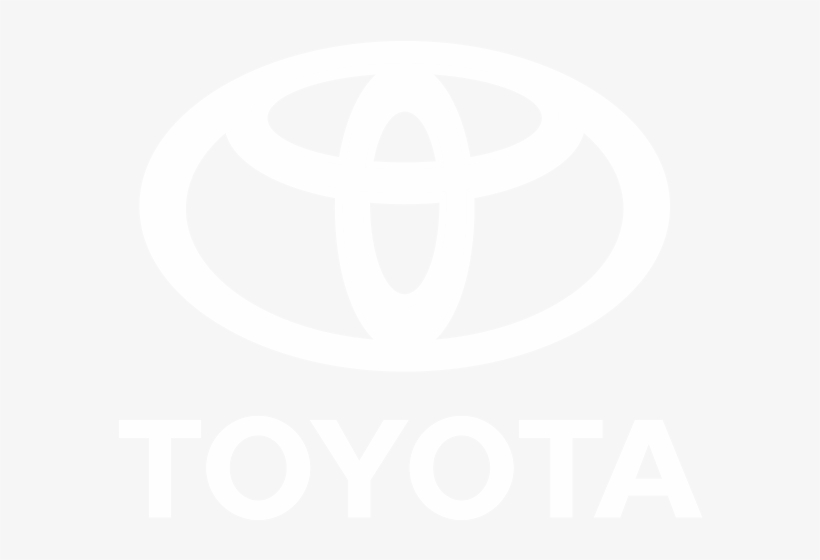 Toyota Logo White Png, transparent png #36812
