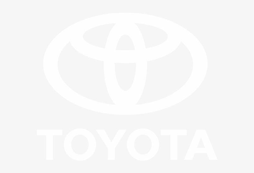 Toyota Logo White Png, transparent png #36812