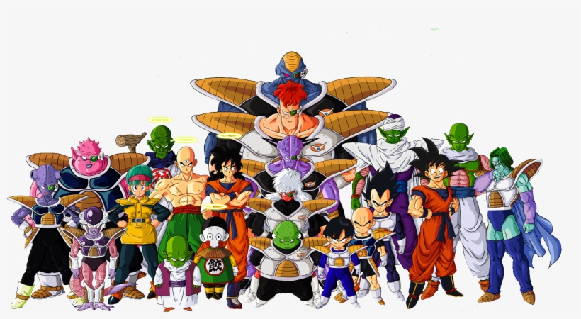 Dragon Ball Z Characters Png File - Dragon Ball Z Png, transparent png #37011