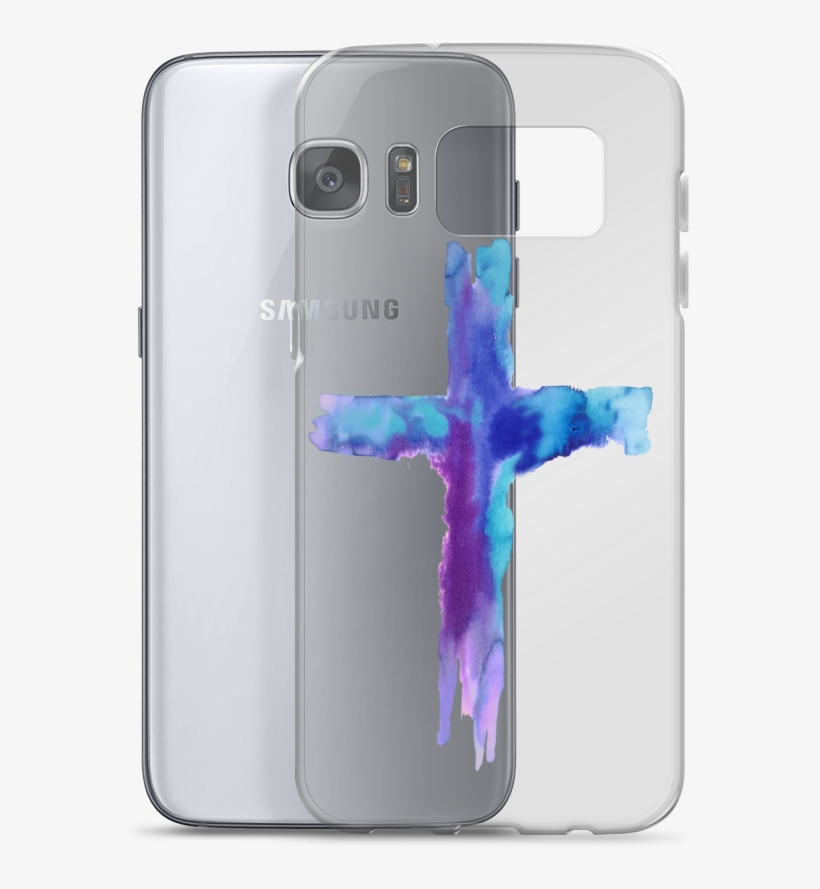 Watercolor Cross Samsung Case - Samsung Galaxy, transparent png #37101