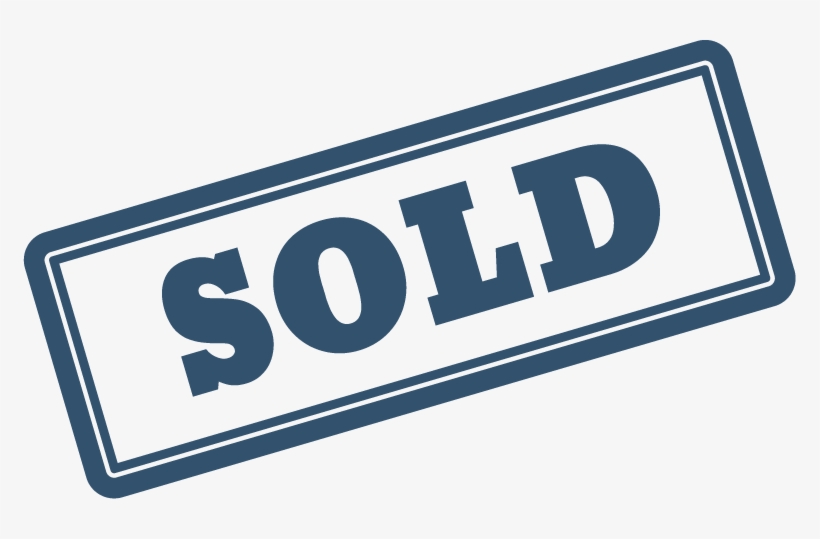 Sold Out Clipart Png Image - Blue Sold Out Png, transparent png #37172