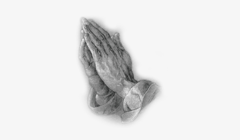 Pray Drawing God Hand - Praying Hands, transparent png #37369