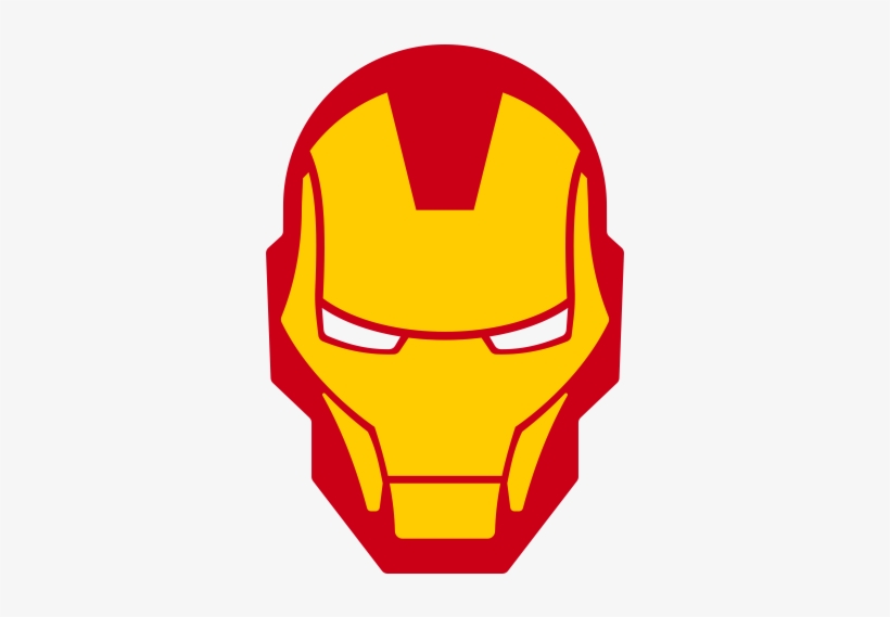 Iron Man Logo - Iron Man Head Png, transparent png #37485