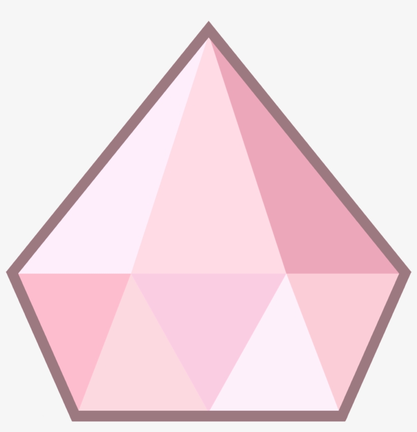 Pink Diamond Gemstone - Steven Universe Pink Diamond Gem, transparent png #37506