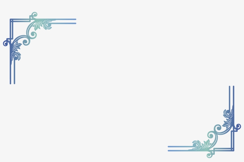 Decorative Border Png Transparent Free Images - Portable Network Graphics, transparent png #37784