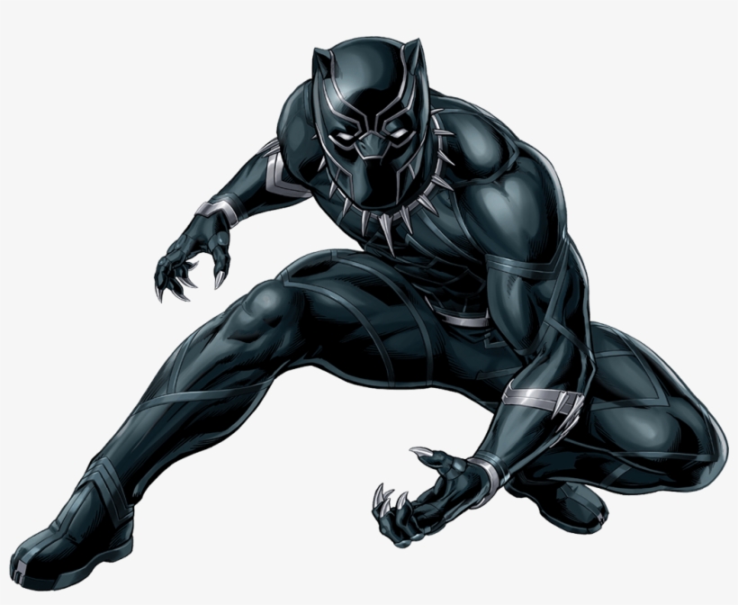 Xmen Drawing Black Panther Clipart Transparent Download - Black Panther Transparent Png, transparent png #37850