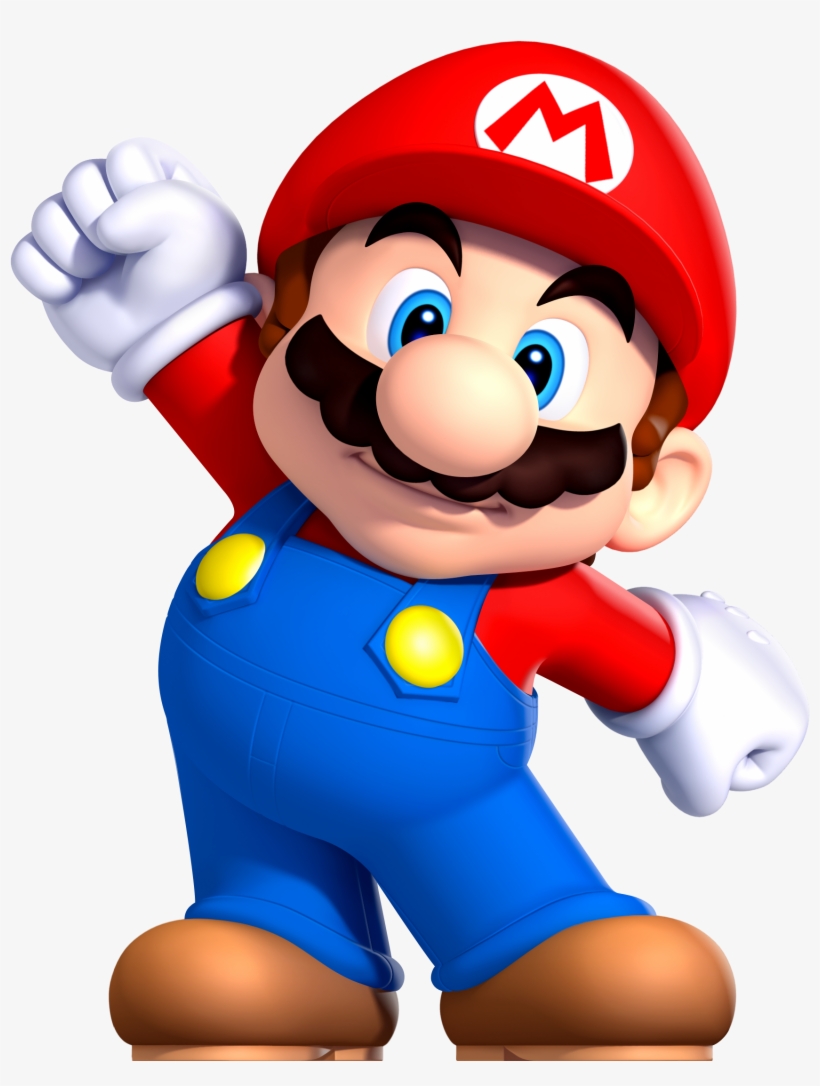 M Mario - Super Mario Png, transparent png #37971