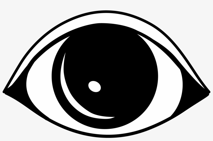 Png Transparent Stock Eyes Cartoon Clip Art Image Library - Eye Clip Art Black And White, transparent png #38086