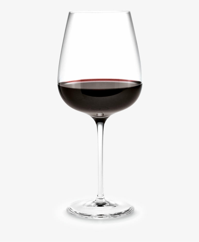 Red Wine Glass Png - Half Filled Wine Glass, transparent png #38246