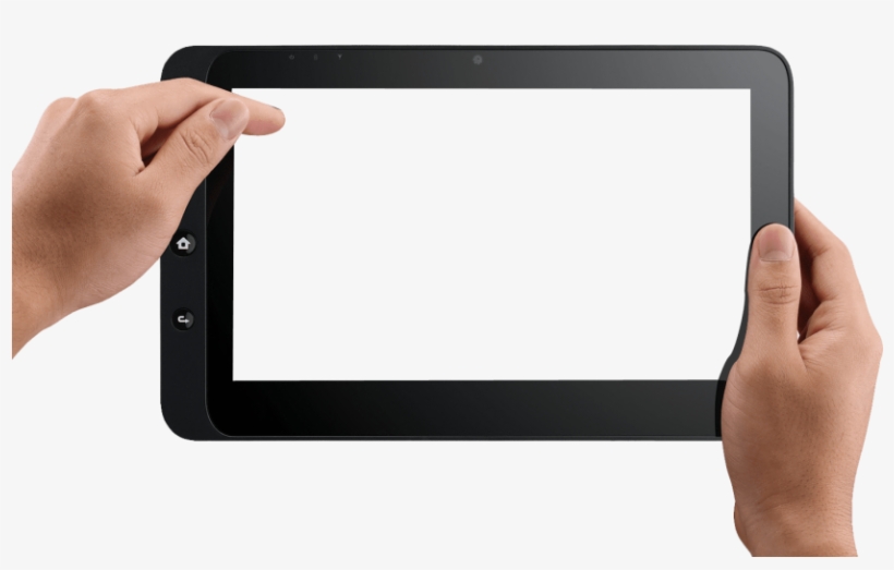 Download Hand Holding Tablet Png Image - Hand Holding Tablet Png, transparent png #38346