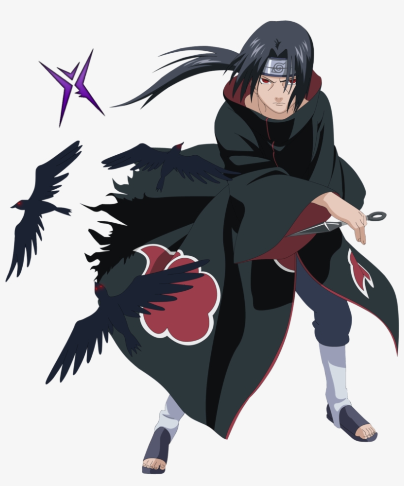 Vector Transparent Download By Rokkx On Deviantart - Naruto Shippuden Itachi Png, transparent png #38362