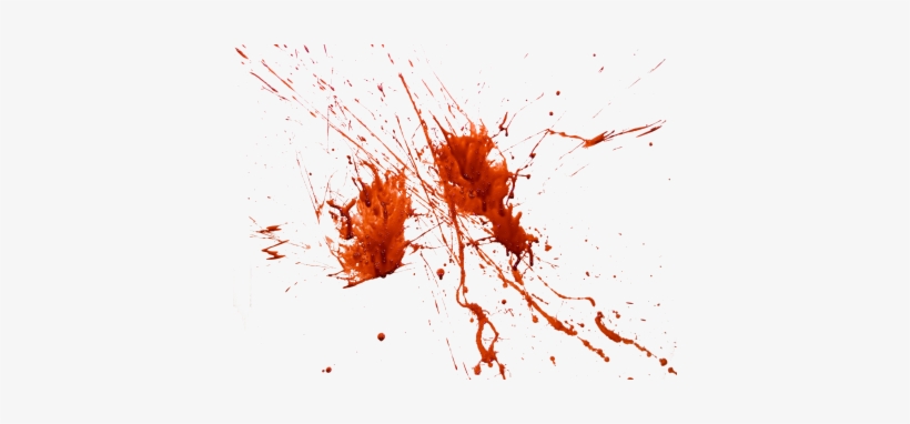 Isolated Photos Of Drip - Blood Splatter Transparent Png, transparent png #38400