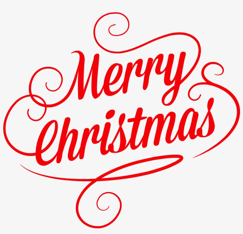 Merry-christmas - Merry Christmas Round Ornament, transparent png #38672
