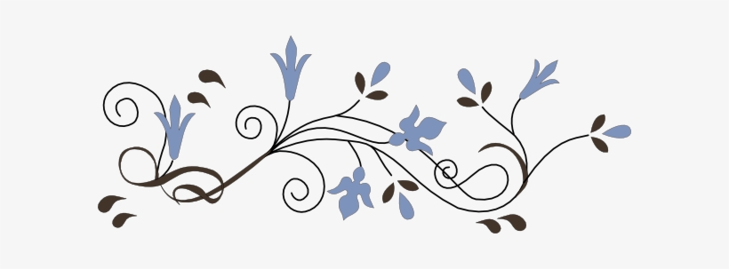 This Free Clipart Png Design Of Flower Border, transparent png #38810