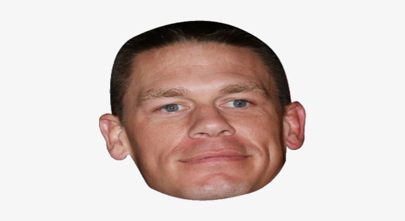 John Cena Face Png Clip Library - John Cena Head Png, transparent png #38846