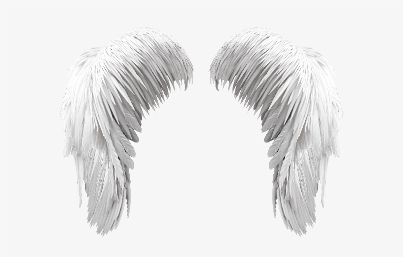 Free White Wings Png - Angel Wings White Png, transparent png #38907