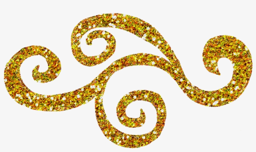 Svg Transparent Library Huge Freebie Download - Transparent Gold Glitter Swirls Png, transparent png #39030