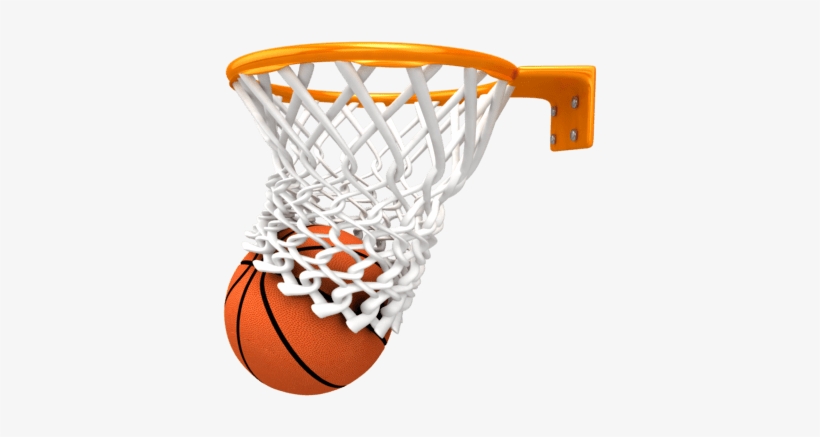 Basketball Ring Score - Basketball Png, transparent png #39076