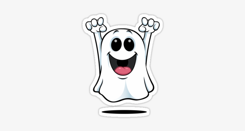 Cartoon Ghost - Ghost Smiley, transparent png #39101