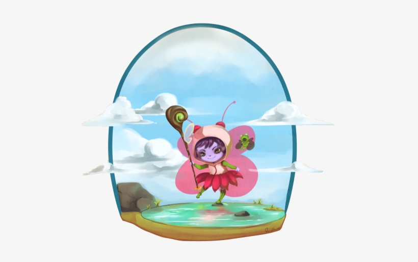 Lulu & Pix For The Dress Up A Yordle - Butterfly, transparent png #39231