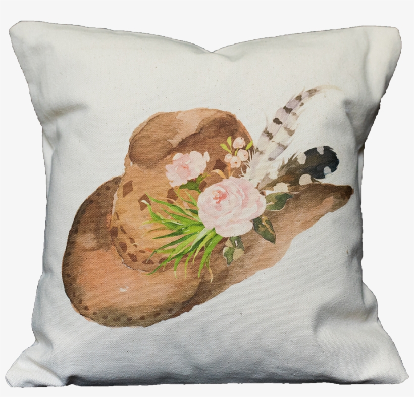 Watercolor Floral Cowboy Hat - Posterazzi Roaming Spirit Poster Print By Tara Moss, transparent png #39368