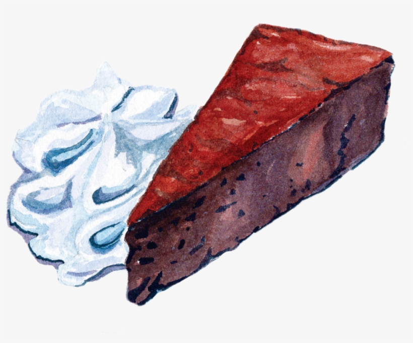 Flourless Chocolate Cake, transparent png #39657