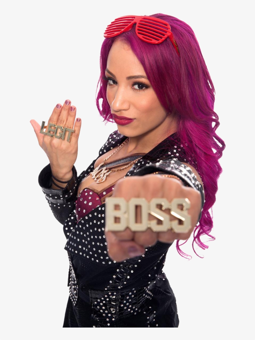 Image - Sasha Banks Legit Boss, transparent png #39767