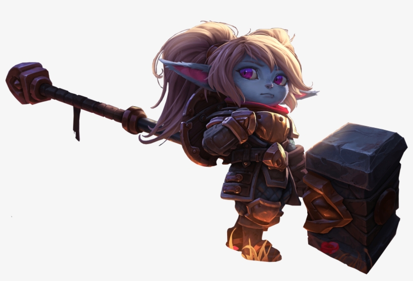 Games - Poppy League Of Legends Png, transparent png #39803