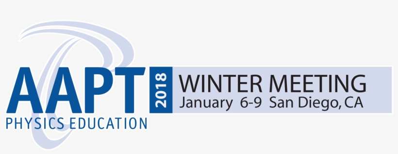 Aapt Winter Meeting 2018 In San Diego, California Nshp - American Association Of Physics Teachers, transparent png #39821