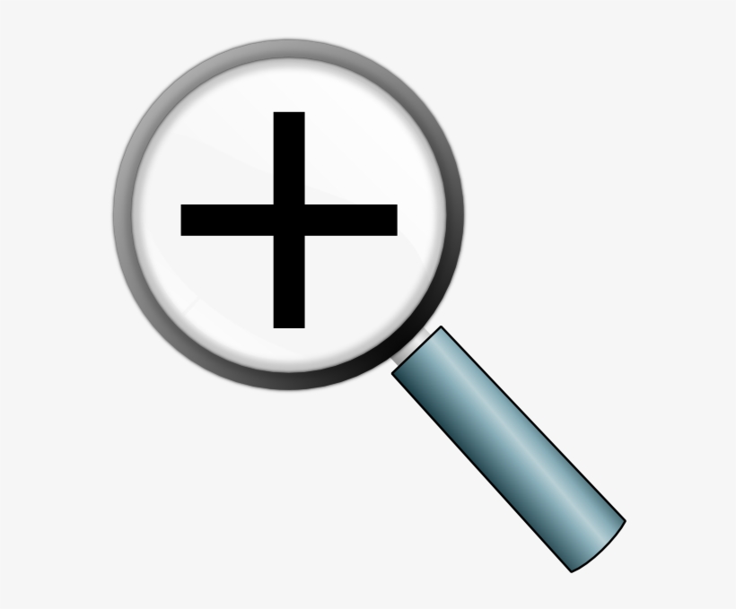 Magnifying Glass With Plus Sign, transparent png #39996