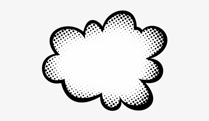 Superhero Comic Cloud Png, transparent png #300201