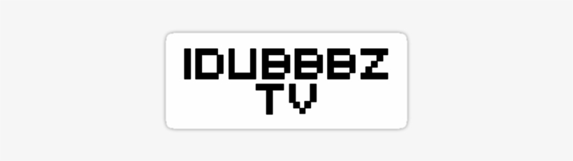 Idubbbz Tv By Macklepear - Label, transparent png #300494