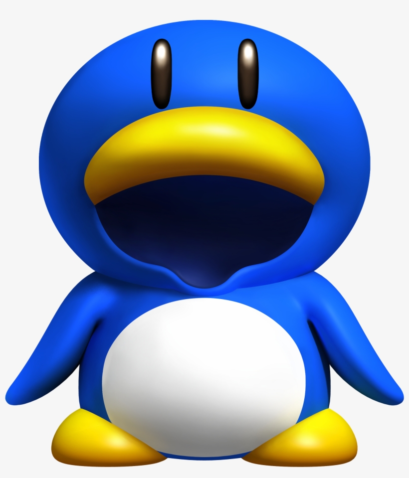 Super Mario Bros - New Super Mario Bros Wii Penguin Suit, transparent png #300595