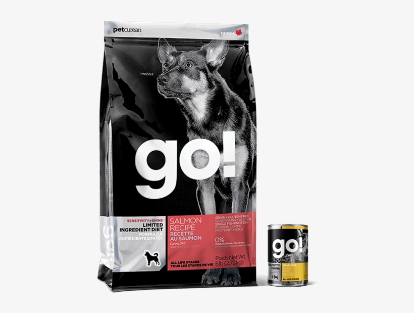 Solutions For Your Pet's Unique Dietary Needs - Go! Sensitivity + Shine L.i.d. Salmon Recipe Dry Dog, transparent png #300935