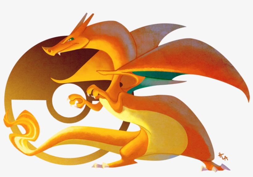 Favorite Flying Pokemon - Charizard Flying Png, transparent png #301283