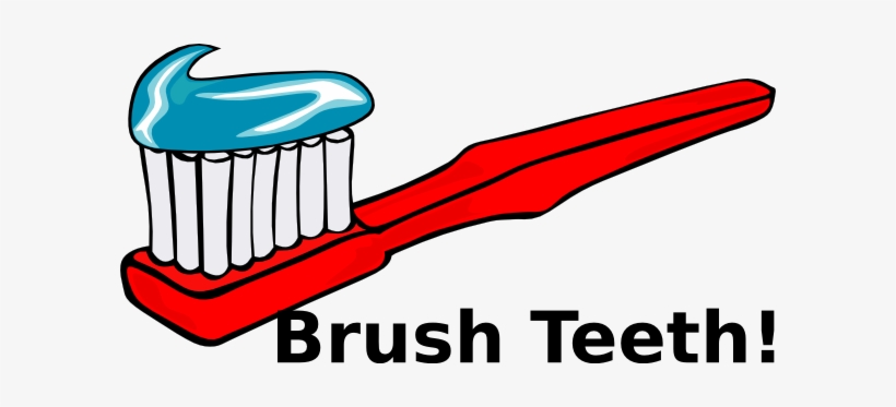 Brushing Teeth Png Clipart - Toothbrush And Toothpaste Png, transparent png #301593