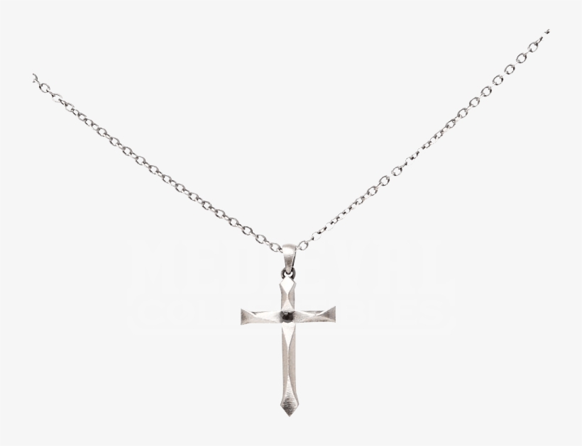 Simple Cross Necklace - Cross Necklace Picture Transparent, transparent png #301641