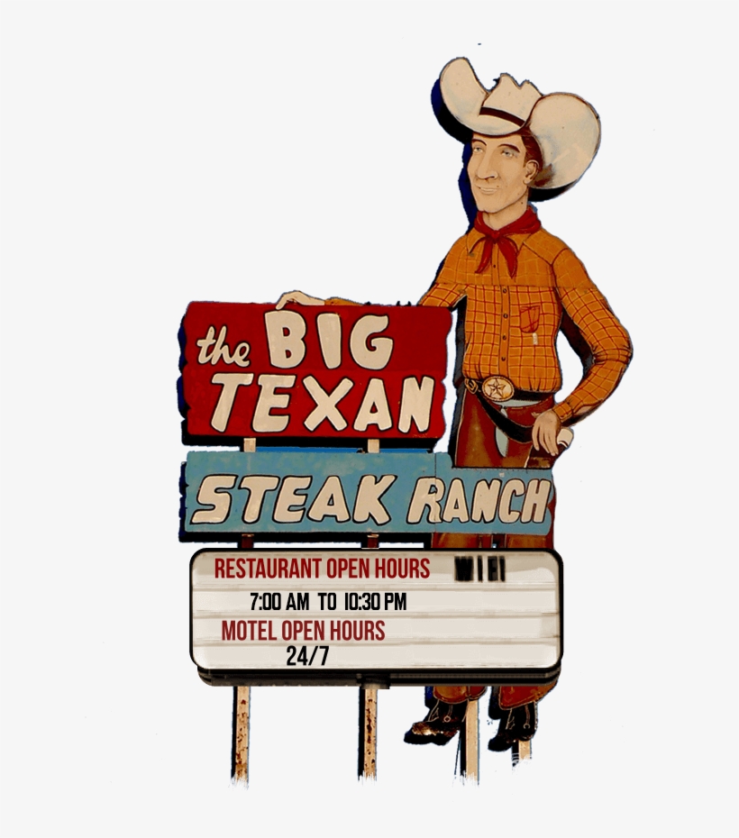 Header-cowboy - The Big Texan Steak Ranch, transparent png #301780