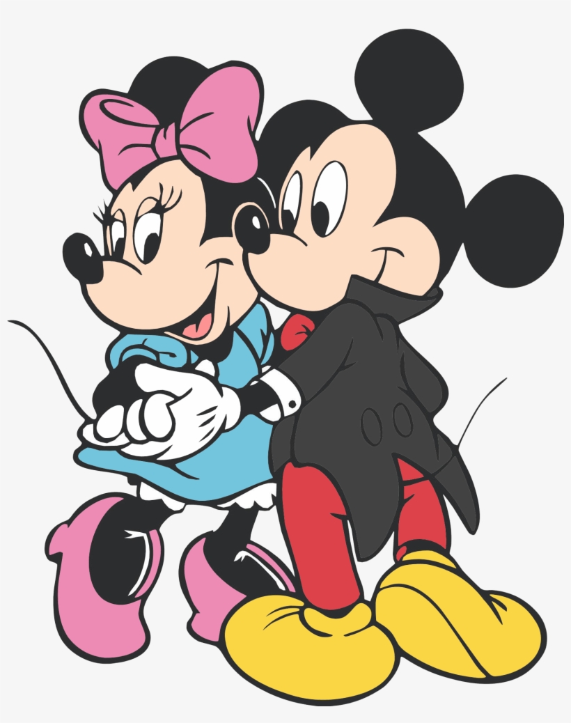 Mickey And Minnie Mouse Clipart - Mickey And Minnie Mouse Png, transparent png #301932