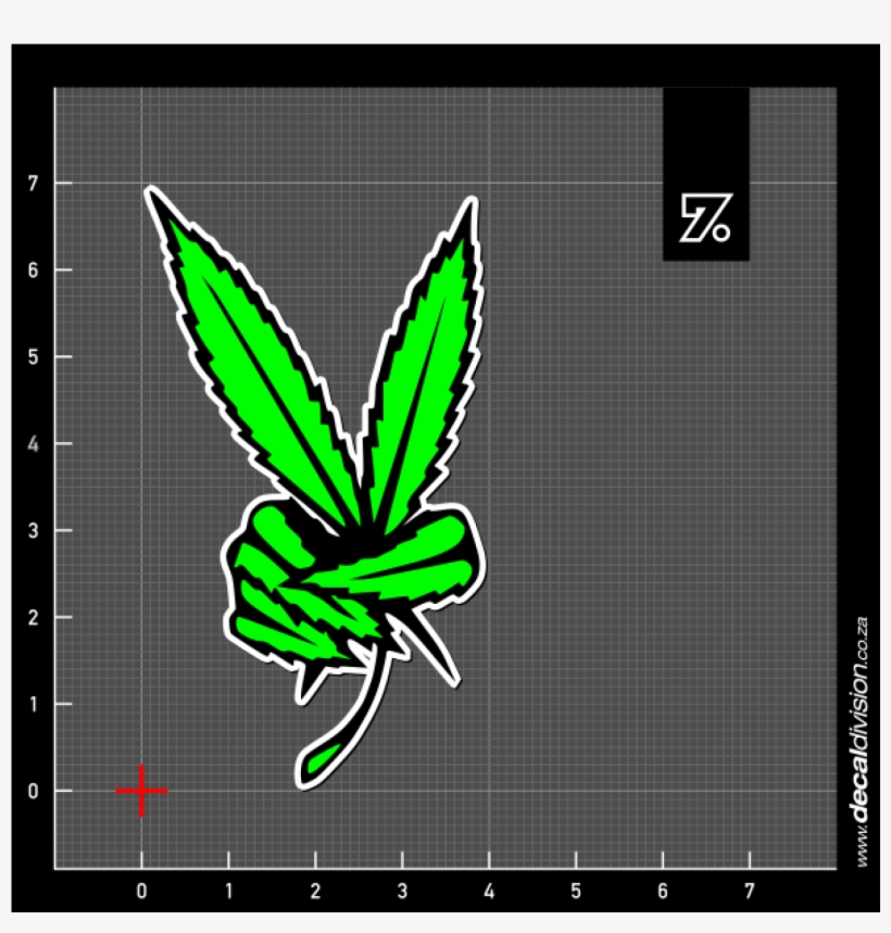 Peace Sign Sticker Weed Leaf Png Jdm Peace Sign - Logo S Line Audi, transparent png #302125
