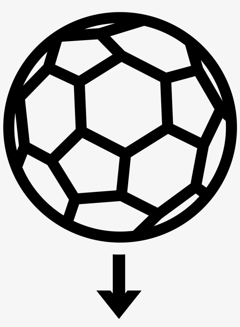 Where Is Football - Playing Soccer Cartoon Black And White, transparent png #302194