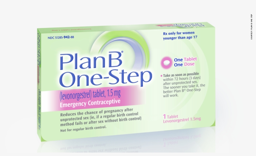 Plan B One-step Emergency Contraceptive, 1.5 Mg, Tablet, transparent png #302351