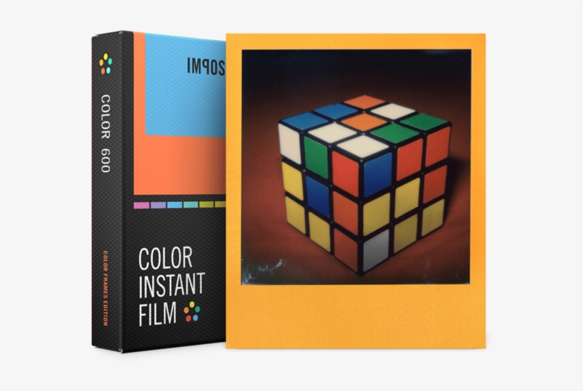 Polaroid Impossible Color Instant Film For - Polaroid Originals Color 600 Instant Film (8 Exposures,, transparent png #302469