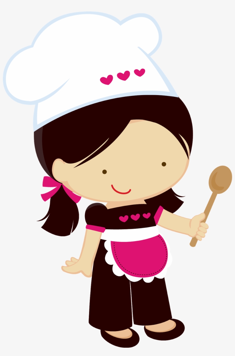 Cupcake Clipart Lady - Cocinera Dibujo, transparent png #302649