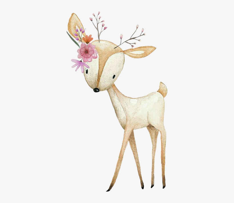 Report Abuse - Boho Woodland Animals, transparent png #302688