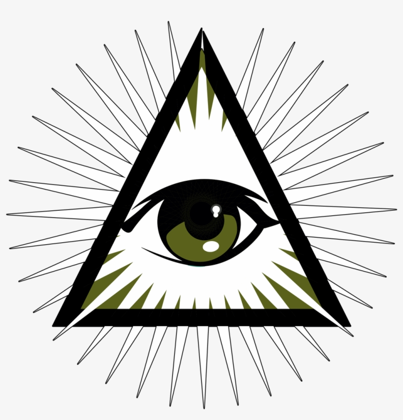 Illuminati Knob Sticker - Illuminati Stickers, transparent png #303066