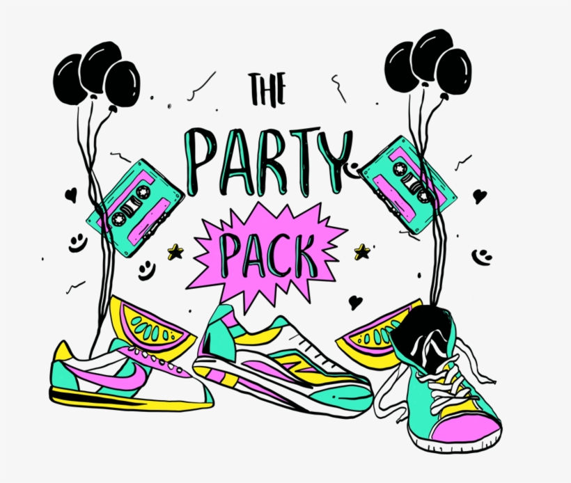 Party Pack T Shirt Format=500w, transparent png #303091