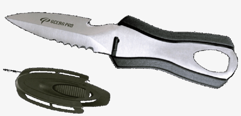 Oceanpro Spinner Knife Blunt - Scuba Diving, transparent png #303117