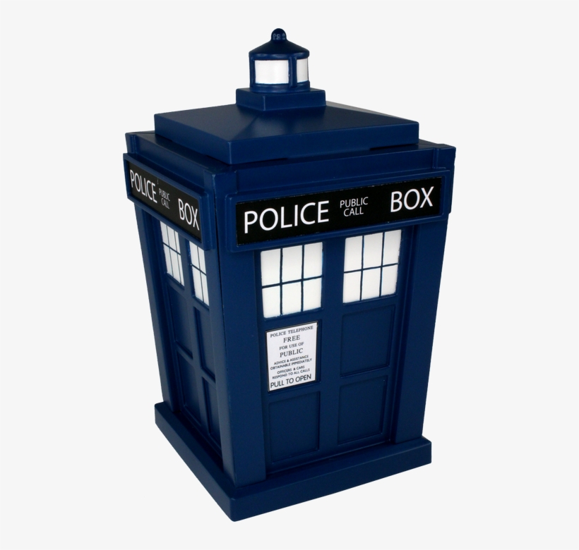 Tardis Titans - Doctor Who Titans Tardis 6 1/2-inch Vinyl Figure, transparent png #303120