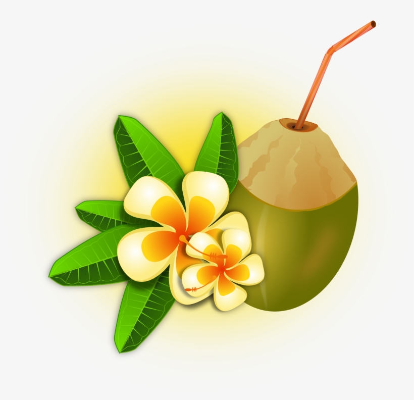 This Free Icons Png Design Of Coconut Cocktail, transparent png #303141